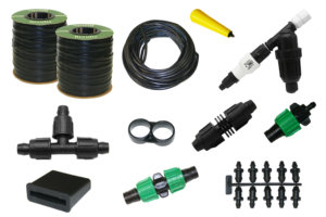 15密耳滴管灌溉套件