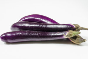 紫色的光芒茄子
